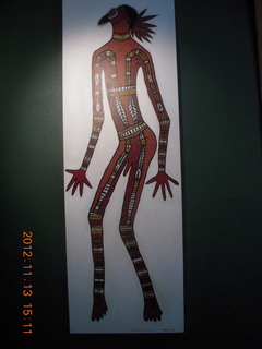 141 83d. Tjapukai Aboriginal Cultural Park - art