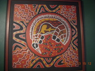 143 83d. Tjapukai Aboriginal Cultural Park - art