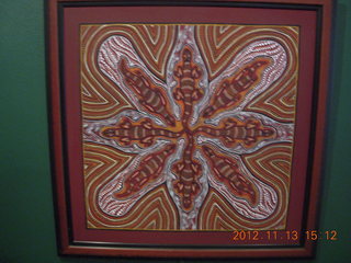 144 83d. Tjapukai Aboriginal Cultural Park - art
