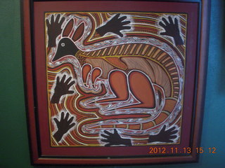 146 83d. Tjapukai Aboriginal Cultural Park - art