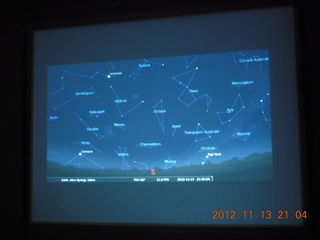 192 83d. Astro Trails presentation about eclipse - stars