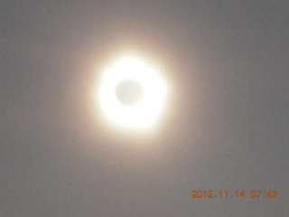 total solar eclipse - with my camera