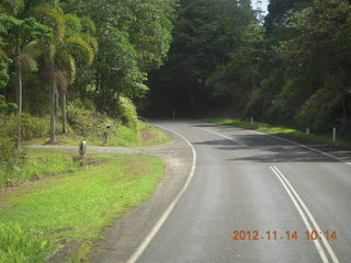 total solar eclipse - drive back to Cairns