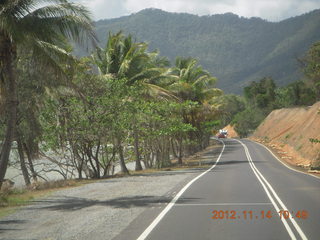 total solar eclipse - drive back to Cairns