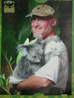 289 83e. Cairns - ZOOm at casino - Adam and koala