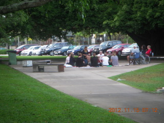 28 83f. Cairns run - people getting together in the morning