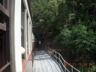 78 83f. Kurunda rain forest tour - scenic railway - into tunnel