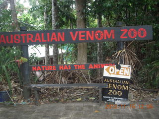 137 83f. Kurunda rain forest tour - Venom Zoo
