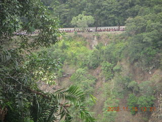 195 83f. rain forest tour - Skyrail stop 1 - train
