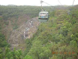 220 83f. rain forest tour - Skyrail - Barron Falls - another gondola