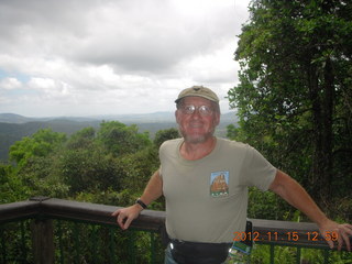 rain forest tour - Skyrail stop 2 - Adam