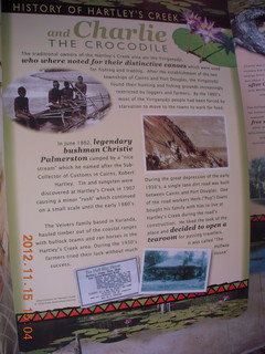 Hartley's Crocodile Adventures sign