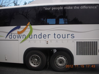 DownUnder tours bus