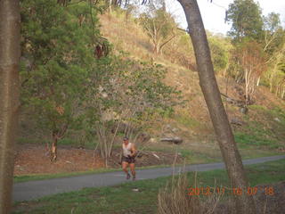 1888 83g. Cairns, Australia - Adam running