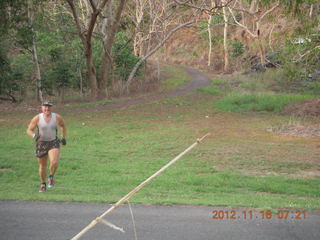 22 83g. Cairns, Australia - Adam running