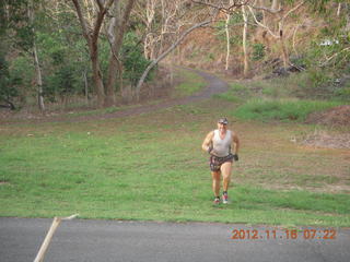 1893 83g. Cairns, Australia - Adam running