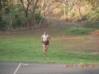 1895 83g. Cairns, Australia - Adam running