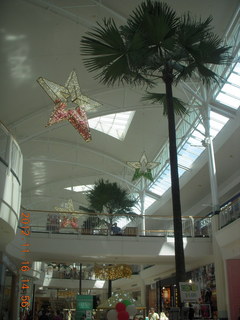 Cairns, Australia - Christmas decorations in the mall