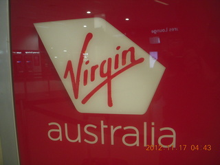 141 83h. Virgin Australia sign