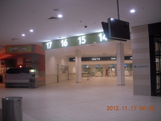 148 83h. totally empty airport in Cairns, Australia