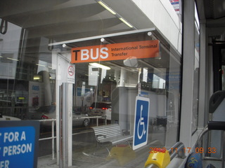 167 83h. TBus for $5.50 from domestic to international terminal in Sydney