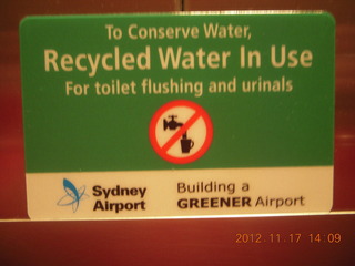 177 83h. recycled water for flushing in Sydney