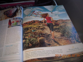 184 83h. Scottsdale advertisement in international United magazine