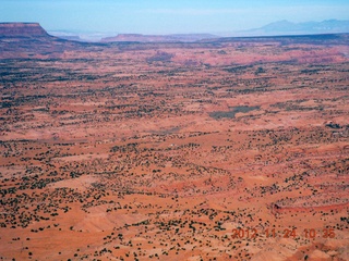 aerial - flight to Monument Valley