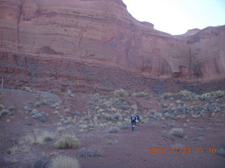 aerial - flight to Monument Valley