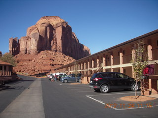 aerial - flight to Monument Valley