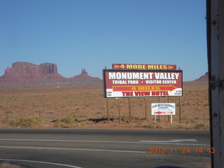 Monument Valley - Goulding's view