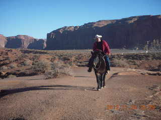 Monument Valley tour - horseman