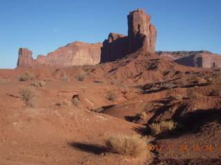 Monument Valley tour - Adam on horseback at John Ford point