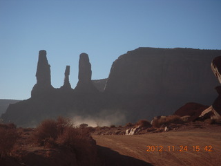 Monument Valley tour sign