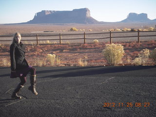 Monument Valley run - dawn