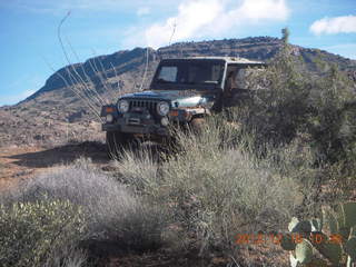 Bouquet Ranch - Craig driving the Jeep
