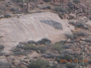 Bouquet Ranch - hike - cool rock formation