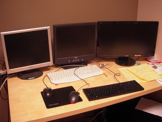 Sean's pictures - aerial - star party site (not much during the day)