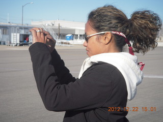Kingman - Janet D taking a picture