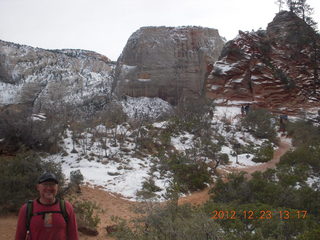 1909 84p. Zion National Park - Angels Landing hike - Adam