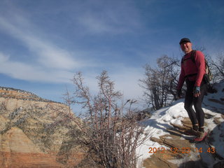 1921 84p. Zion National Park - Angels Landing hike - Adam