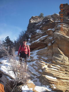 1922 84p. Zion National Park - Angels Landing hike - Adam
