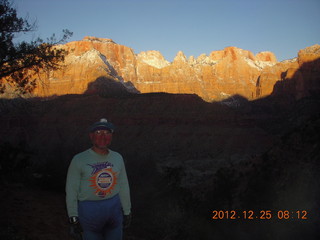1970 84r. Zion National Park - Watchman hike - Adam