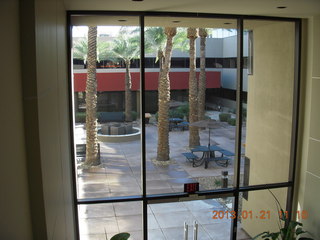 my new bike in courtyard
