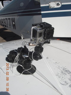 GoPro Hero 3 black camera on my wing