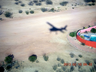 aerial - Eagle Roost flight in Charles R's airplane - shadow