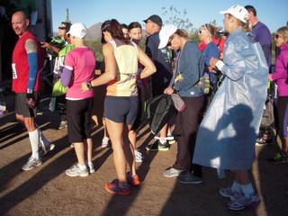 Mountain to Fountain 15 Km race - start crowd