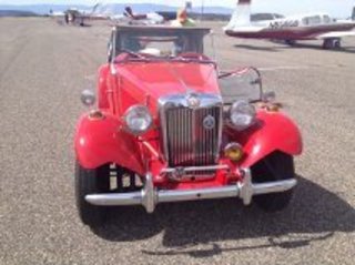 Theresa Q's (small) pictures - Jim S's cool, red car