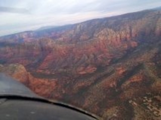 Theresa Q's (small) pictures - aerial of Sedona