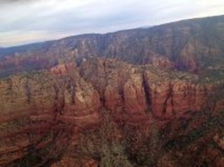 Theresa Q's (small) pictures - aerial of Sedona